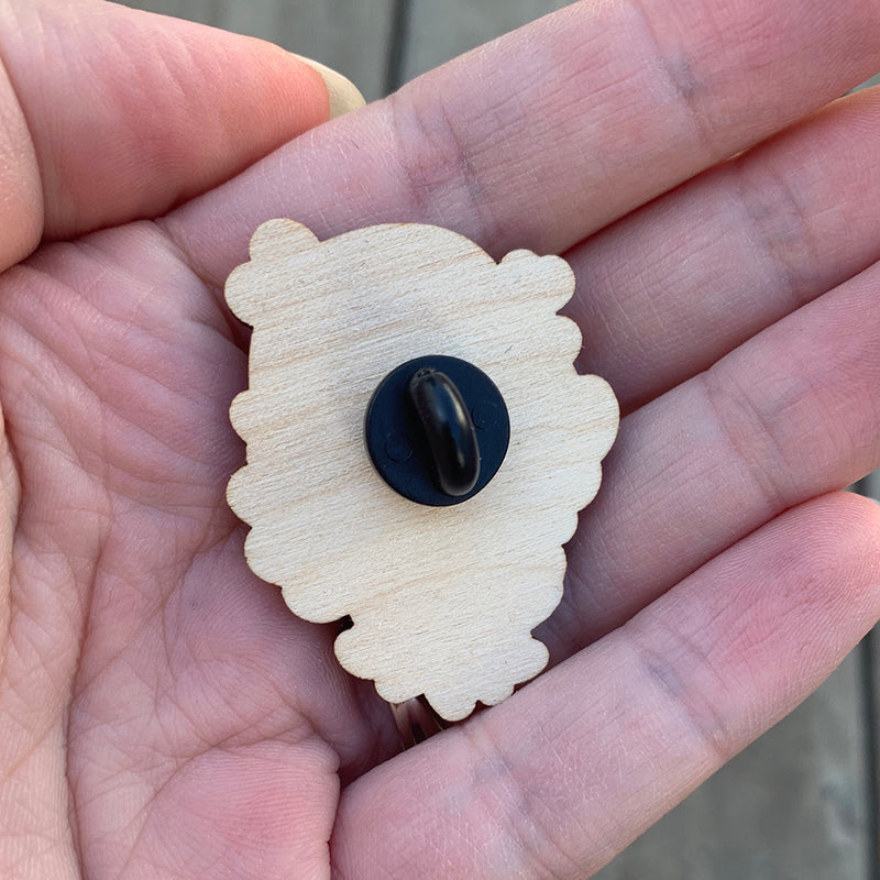 Chocobo Wooden Pin