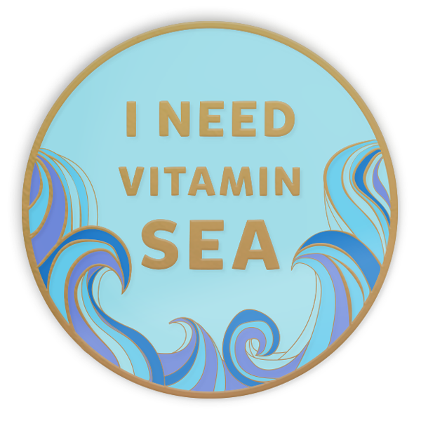 I Need Vitamin SEA Pin