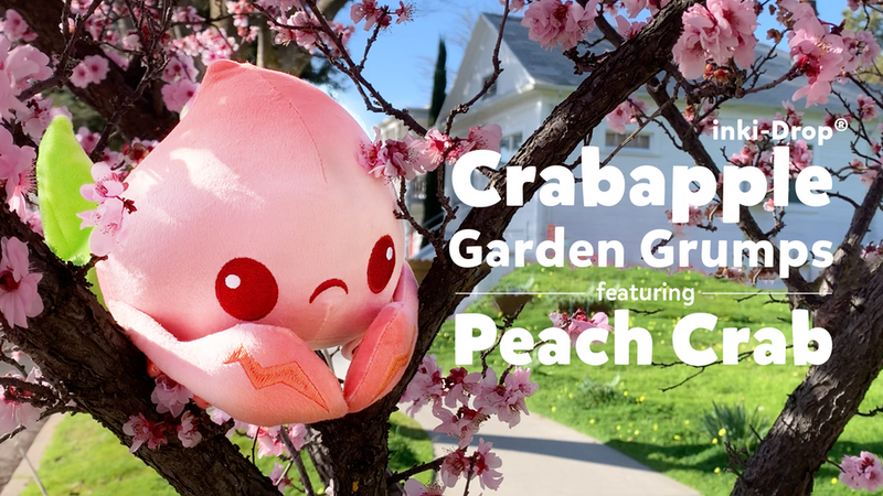 Peach Crab Garden Grumps Kickstarter