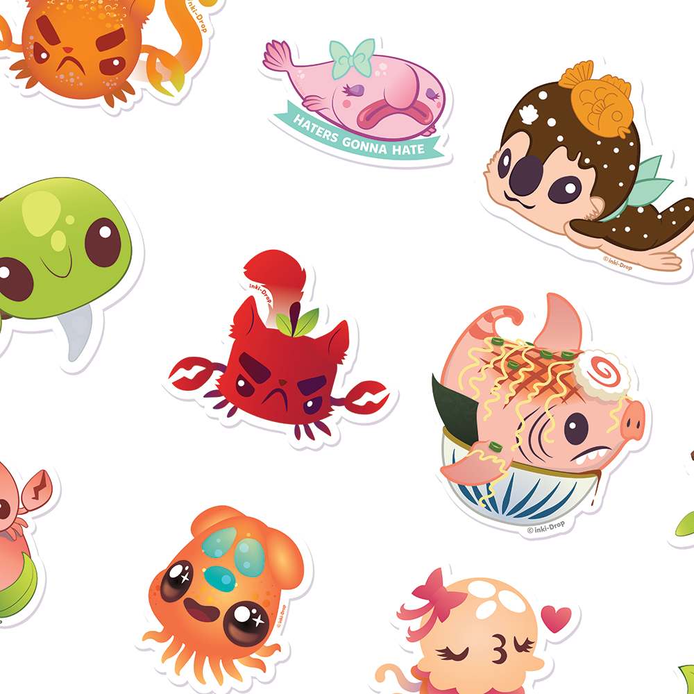 Sticker Shop – inki-Drop