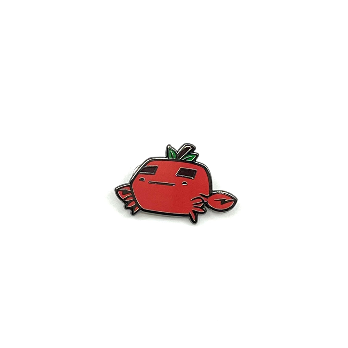 Why. Crabapple Enamel Pin