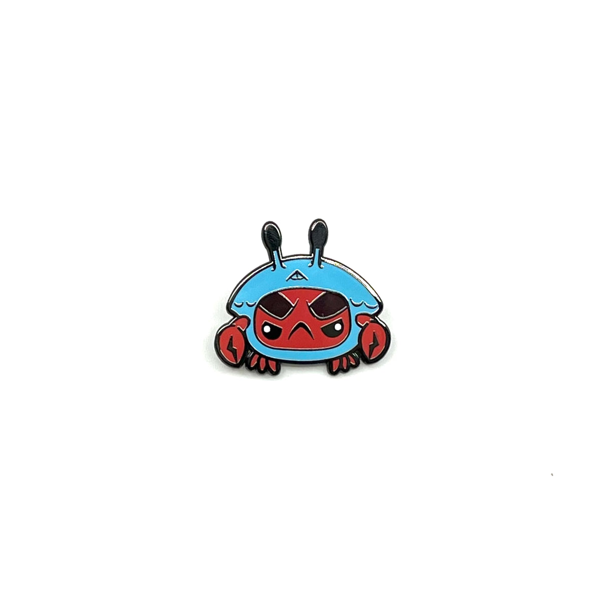 Crab as Crab Crabapple Enamel Pin