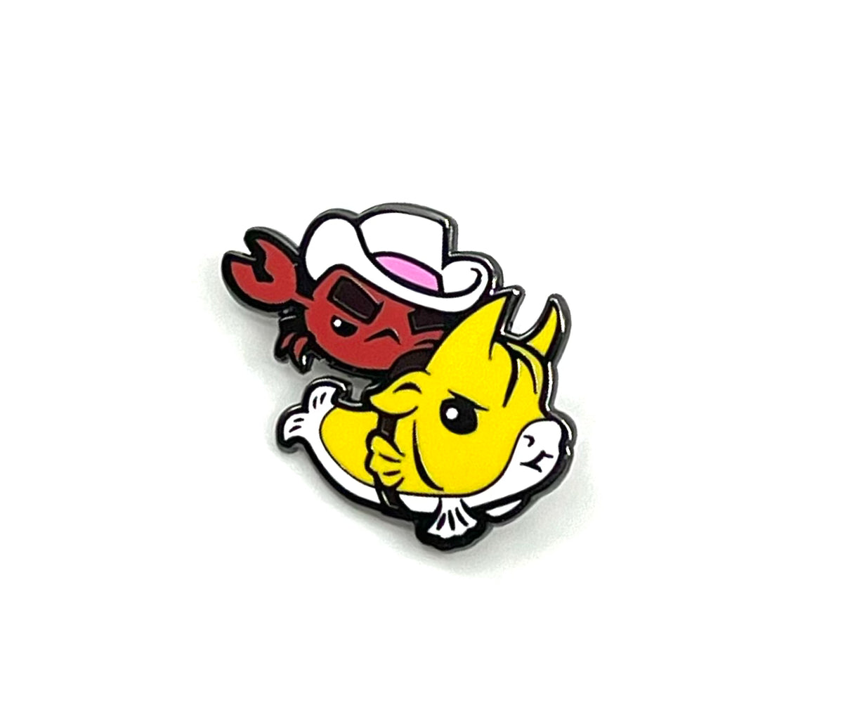 Yeeclaw Crabapple Enamel Pin