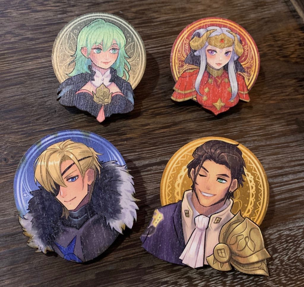 FE3H Fandom Pins Set 2