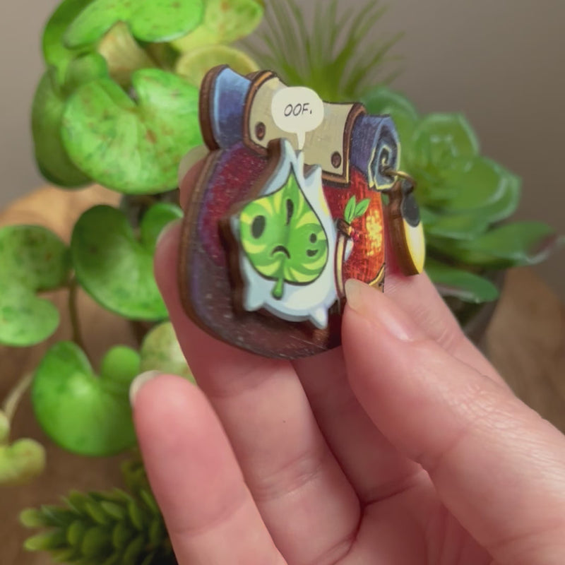 Fandom Pin - Lost Lil' Leaf Guy