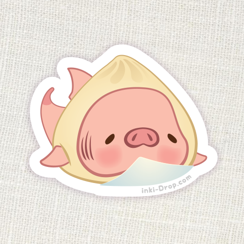 Pork Bun Konbini Sticker