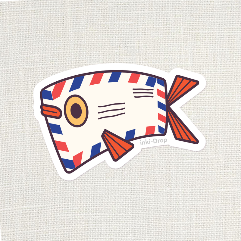 Letterfish Sticker
