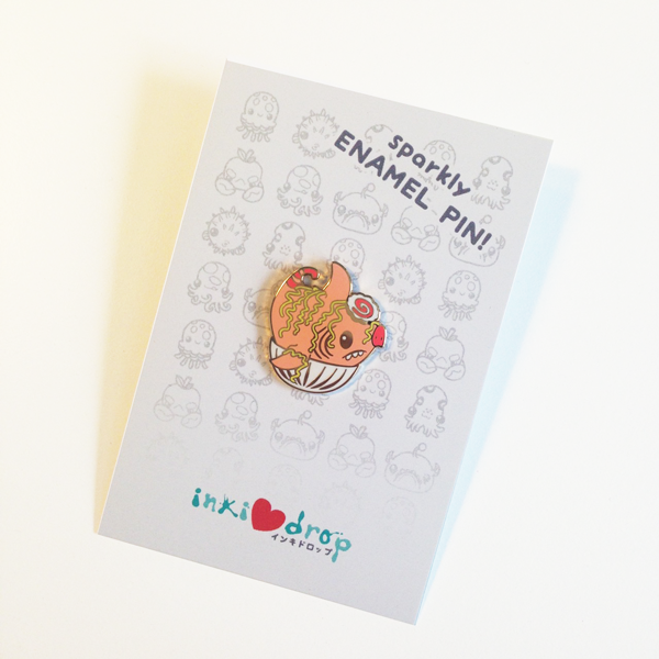 Pork Chomp Ramen Bowl Enamel Pin