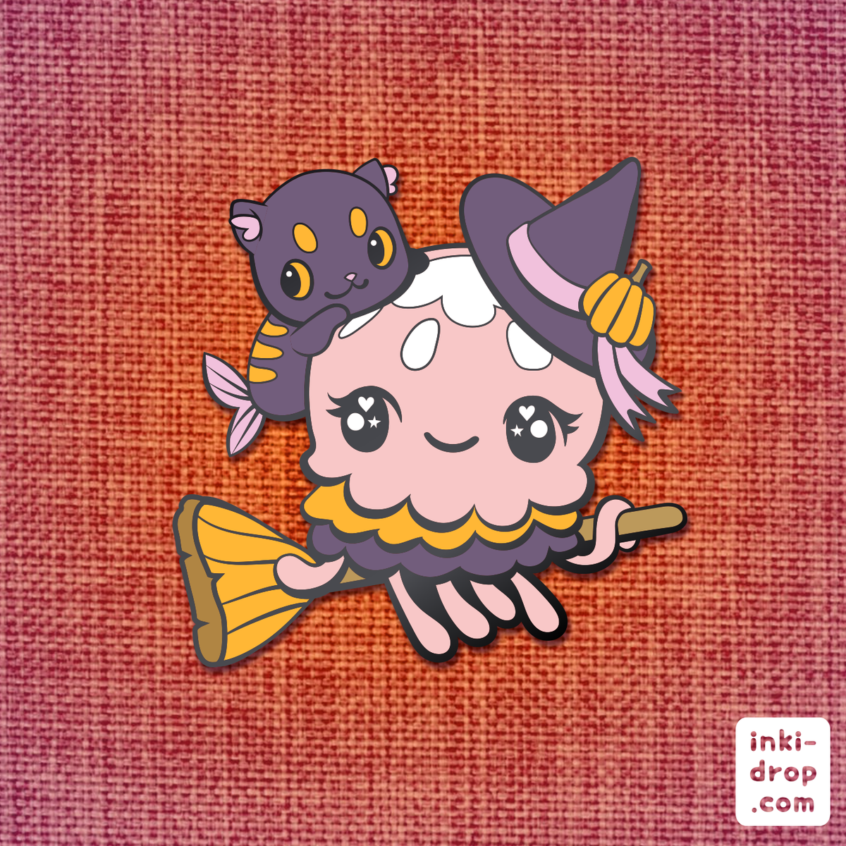 Witchyblub Jellyblub Enamel Pin