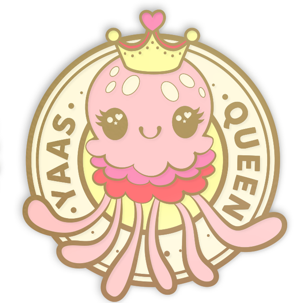Yaas Queen Enamel Pin