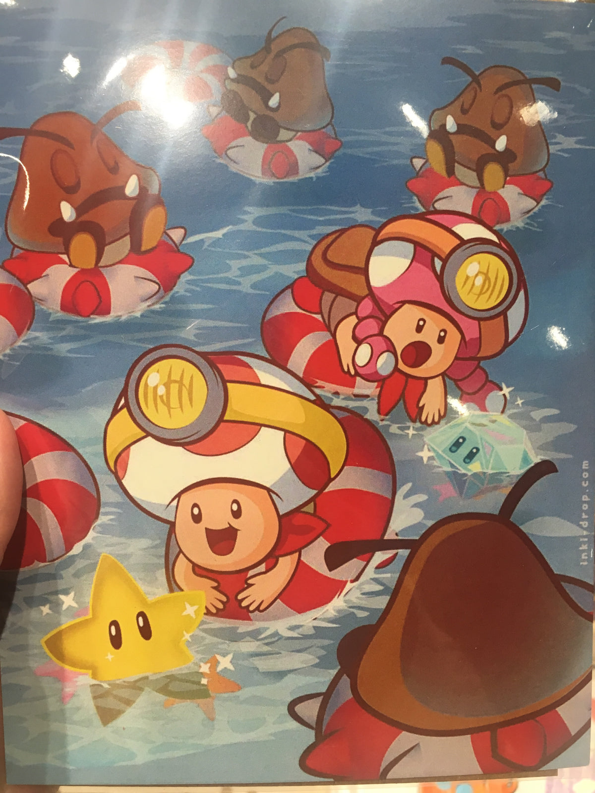 Captain Toad Mini Print