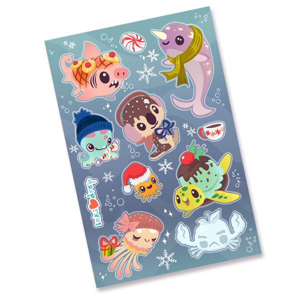 Winter Sticker Sheet